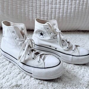 Converse All Star White High-Top Sneakers